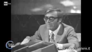 Tito Stagno, l’annuncio dello sbarco sulla Luna: «Ha toccato» - Corriere TV