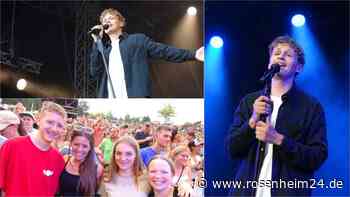 Nicht nur die Welt: Tim Bendzko „rettet noch kurz“ Rosenheim beim Sommerfestival
