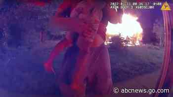 Man saves 5 from house fire; jumps out window to save baby