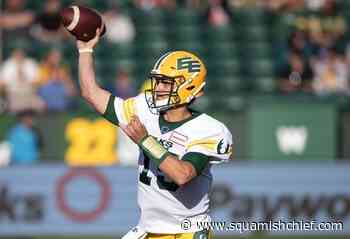 Elks face big challenge taking on unbeaten Bombers in Edmonton - Squamish Chief