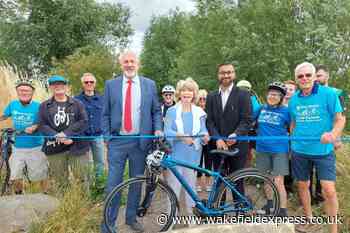 Agbrigg to Walton cycle route opened after four years of planning - Wakefield Express