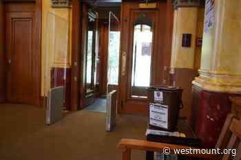 A new battery recuperation box at the Library - City of Westmount - Ville de Westmount