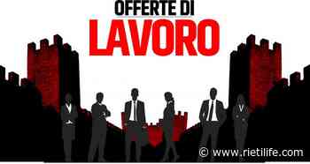 OFFERTA DI LAVORO – Azienda associata a Federlazio ricerca impiegata amministrativa - Rieti Life