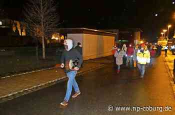Corona-Demo in Ebern: Aufmarsch mit Versammlungsleiter - Neue Presse Coburg