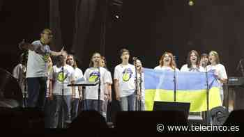 Los Rolling Stones actúan en Viena con un coro de jóvenes ucranianos - Informativos Telecinco