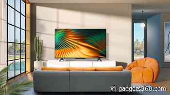 Hisense A6H Series With 4K Resolution, Google TV Announced in India: Details