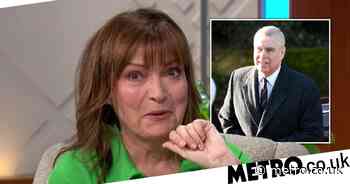 Lorraine mocks Prince Andrew's 'I can't sweat' comments amid UK heatwave - Metro.co.uk