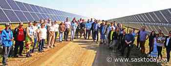 Pesâkâstêw Solar Power project officially opens in RM of Weyburn - SaskToday.ca