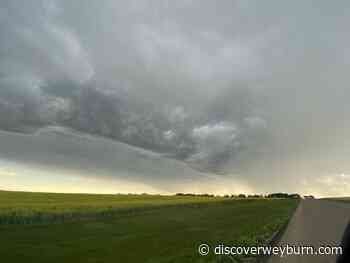 Tornado warned storm passes south of Weyburn - DiscoverWeyburn.com