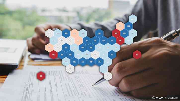 Are New Mexico residents taxed more than other states?