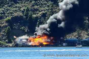 Crews battle West Kelowna fire from land, sky and water - Quesnel - Cariboo Observer