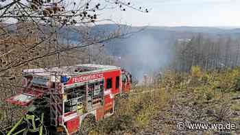 Siegen: Waldbrand lodert wieder auf, Feuerwehr löscht erneut - WP News