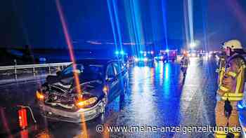 Aquaplaning auf A6: Autofahrer totgefahren