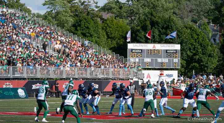 Toronto-Saskatchewan Week 7 Rematch In Jeopardy After Roughriders Cancel Practices - CFL News Hub