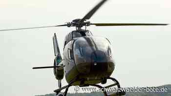 Hubschrauber über Wildbad: Keiner weiß etwas – ist der Luftraum etwa "unbewacht"?