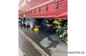 FW-EN: Umgestürzter Baum und qualmender LKW