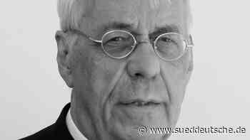 Günther Picker ist tot - Süddeutsche Zeitung - SZ.de