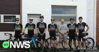 Fietsers starten tocht van 800 kilometer vanuit Oudenaarde naar Franse Vogezen: "Fietsreis, maar ook voor goed doel" - Vlaamse Radio- en Televisieomroeporganisatie