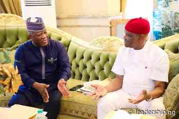 Ex-Zamfara Gov, Yari, Meets Wike In Rivers - Leadership News