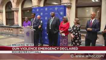Gun violence emergency declared in Rochester