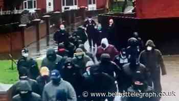 Three men being prosecuted over 'loyalist show of strength' in east Belfast launch legal bid to have case thrown out