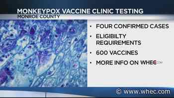 Monkeypox vaccine clinic arriving in Rochester next week