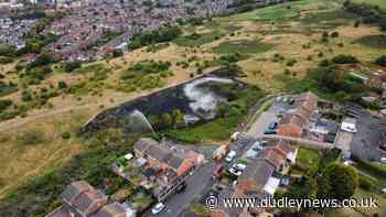 Devastating images show huge blaze on Rowley Hills close to homes - Dudley News