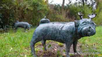 Geburtsstadt von Loriot: Bronze-Mops gestohlen