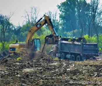 Crews clearing way for estimated $135 million 'warehouse' facility in Belleville - The Intelligencer