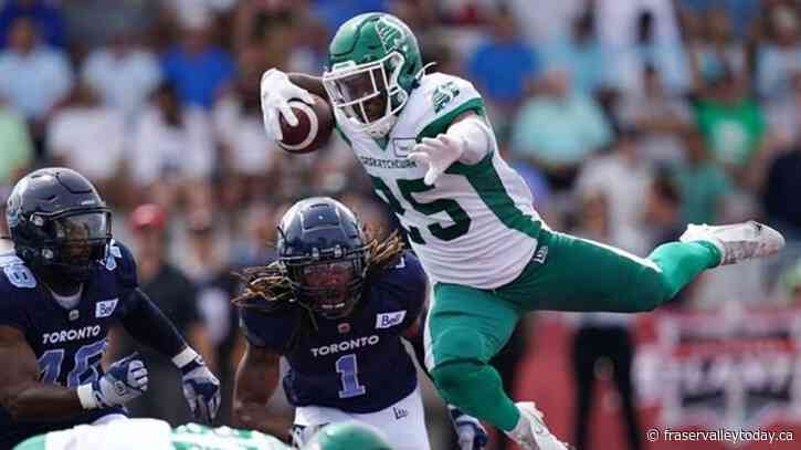 Saskatchewan Roughriders push back game versus Toronto to Sunday