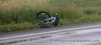 [PHOTOS] Un cycliste périt dans une collision dans Bellechasse