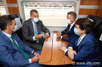 El rey analiza con Sánchez y Mañueco la evolución de los incendios forestales - Agencia EFE