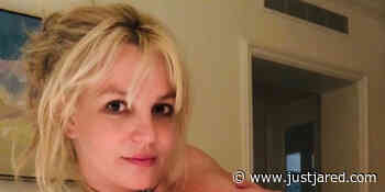 Britney Spears Poses for a Topless Photo Shoot in Bed