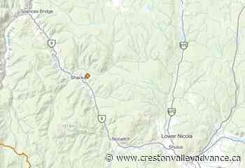Wildfire between Merritt and Spences Bridge ‘moving at moderate rate’ - Creston Valley Advance