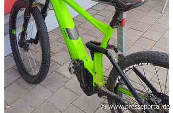 POL-PDTR: Diebstahl E-Bike