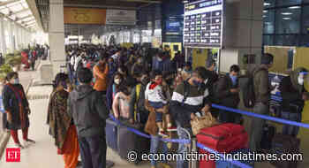 Airlines cannot charge additional amount for issuing boarding passes at the airport: Aviation Ministry - Economic Times