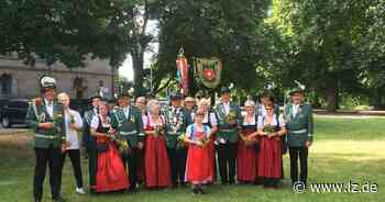 Meiersfelder Schützen beim Schützenausmarsch in Hannover | Lokale Nachrichten aus Detmold - Lippische Landes-Zeitung