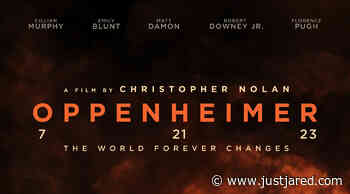 Christopher Nolan Debuts First Poster for 'Oppenheimer' Movie as Teaser Trailer Airs in Theaters Only