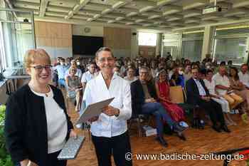 Schulchefin Jutta Brecht geht mit Lob von allen Seiten - Titisee-Neustadt - Badische Zeitung