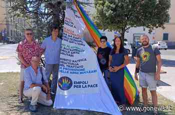 Una tenda per un presidio di pace a Empoli - gonews