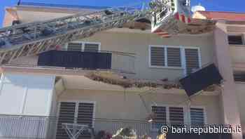 Bari, crolla un balcone da una palazzina al San Paolo: nessun ferito - La Repubblica
