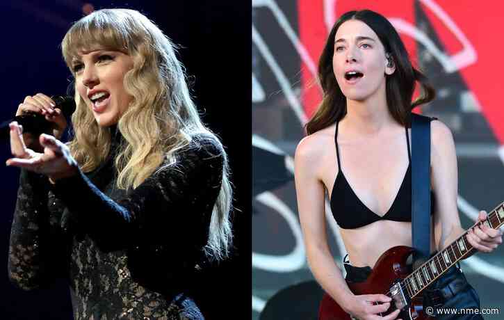 Watch Taylor Swift surprise fans by joining HAIM on stage in London