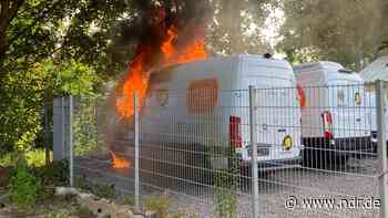Wieder brennt ein Fahrzeug der Tafel in Celle - NDR.de
