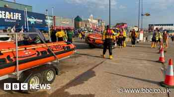 Two boys treated in hospital after Blackpool sea rescue