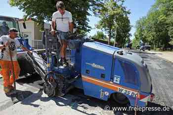 Agnes-Löscher-Straße erhält neue Asphaltdecke - freiepresse.de