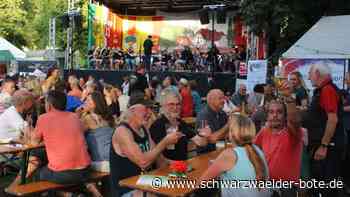 Neckar- und Kinderfest in Sulz - Neustart gelingt trotz einiger Pannen - Schwarzwälder Bote