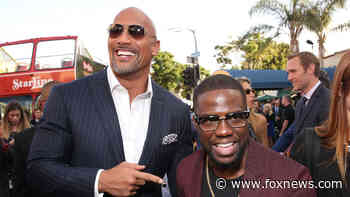 Kevin Hart, Dwayne Johnson perform TikTok tortilla challenge in viral video: 'Trying to keep up'