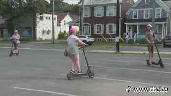 Fredericton city councillors suss out e-scooters - CBC.ca