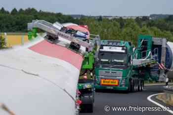 Neue Windräder für Voigtsdorf: Wann und wo der Schwertransport durch Chemnitz rollt - freiepresse.de