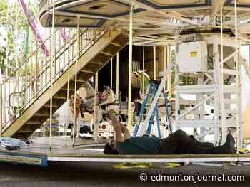 Double-decker merry-go-around, odd snacks, the newest addition at K-Days